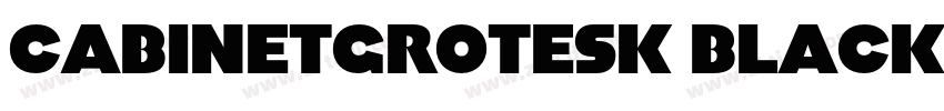 CabinetGrotesk Black字体转换 CabinetGrotesk Black字体转换